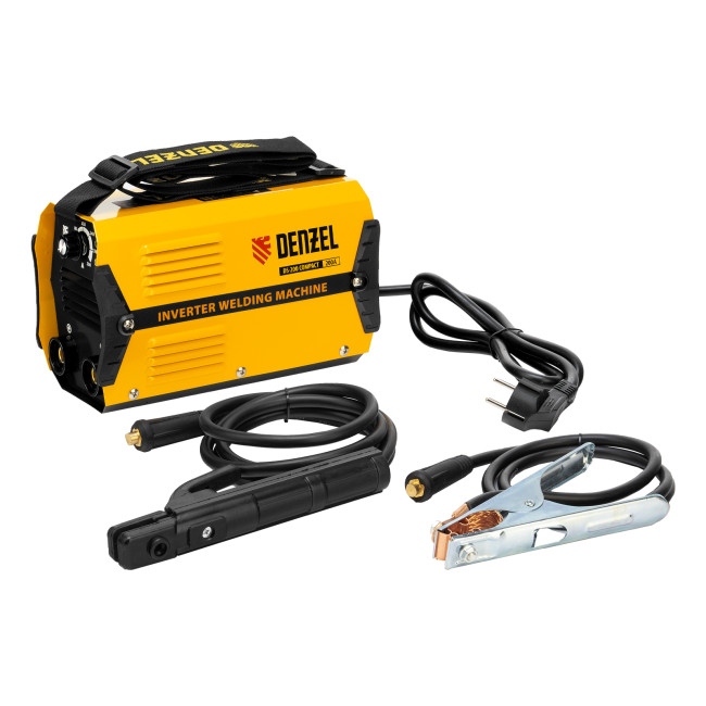 Аппарат инверторный дуговой сварки DS-200 Compact, 200 А, ПВ 70%, диаметр электрода 1.6-5 мм Denzel в Ижевске Аппарат инверторный дуговой сварки DS-200 Compact, 200 А, ПВ 70%, диаметр электрода 1.6-5 мм Denzel в Ижевске