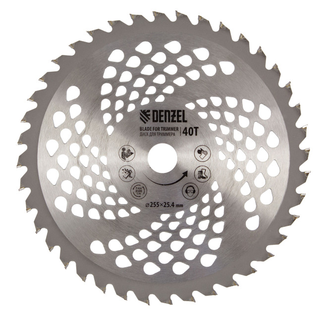 Триммер бензиновый DT 52S, 52 см3, 3 л. с, разъемная штанга, состоит из 2 частей Denzel в Ижевске