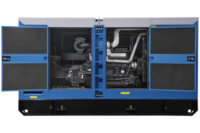 Дизельный генератор ТСС АД-200С-Т400 в шумозащитном кожухе в Ижевске