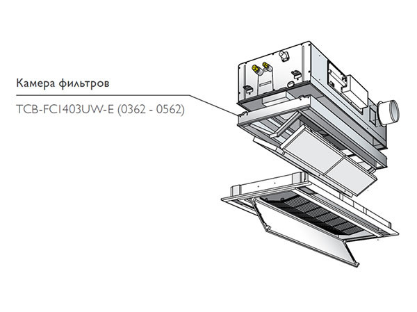 Toshiba Камера фильтров (TCB-FC1403UW-E (0362-0562)) в Ижевске