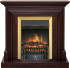 Каминокомплект Bradford - Темный дуб с очагом Fobos FX Brass в Ижевске