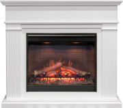 Каминокомплект Adagio - Белый с очагом Symphony 26'' DF2608-INT