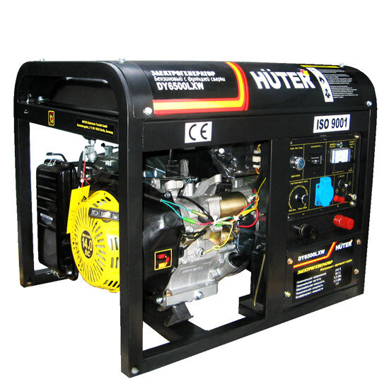 Портативный бензогенератор HUTER DY6500LXW в Ижевске