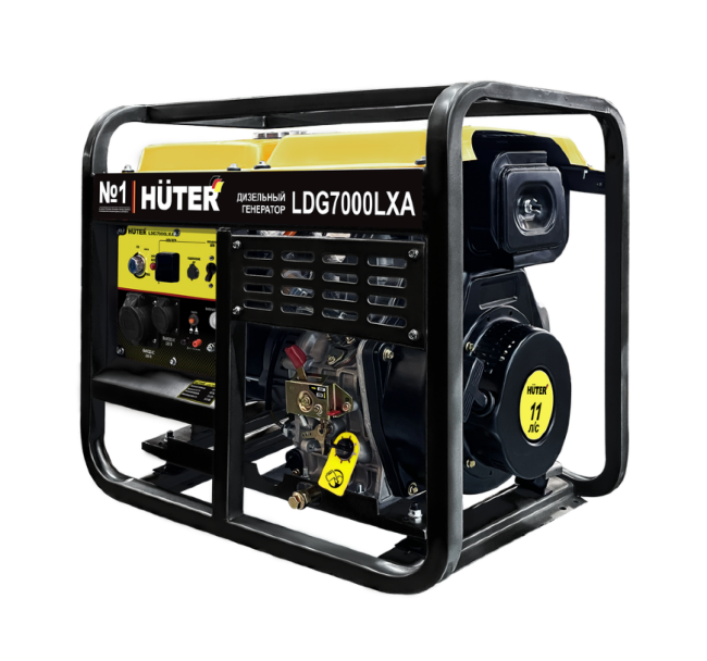 Электрогенератор дизельный LDG 7000LXА Huter в Ижевске
