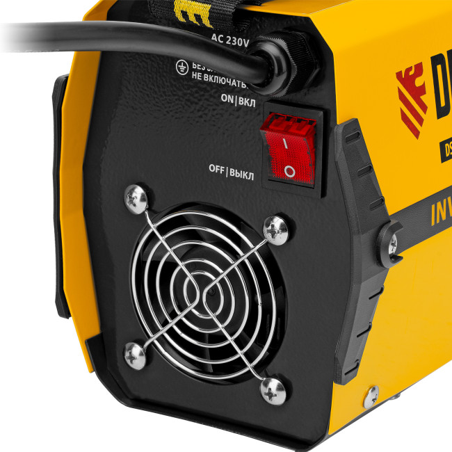 Аппарат инверторный дуговой сварки DS-230 Compact, 230 А, ПВ 70%, диаметр электрода 1.6-5 мм Denzel в Ижевске Аппарат инверторный дуговой сварки DS-230 Compact, 230 А, ПВ 70%, диаметр электрода 1.6-5 мм Denzel в Ижевске