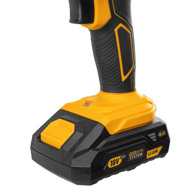 Дрель-шуруповерт аккумуляторная CDL-18-02BM, Li-Ion, 18 В, 2 аккумулятор Denzel в Ижевске