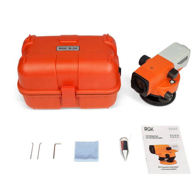 Оптический нивелир RGK N-24 с поверкой в Ижевске