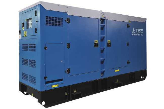 Дизельный генератор ТСС АД-200С-Т400  в шумозащитном кожухе с АВР в Ижевске