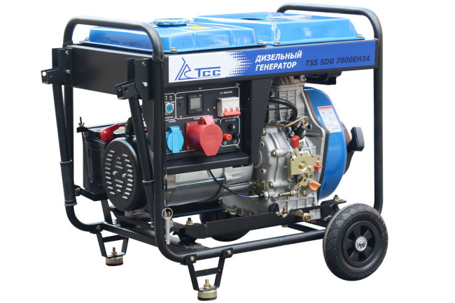 Дизель генератор TSS SDG 7000EH3A с АВР в Ижевске