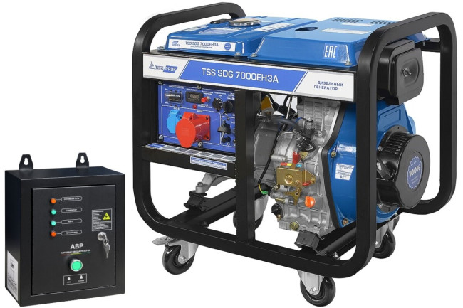 Дизель генератор TSS SDG 7000EH3A с АВР в Ижевске