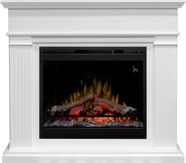 Каминокомплект Adagio - Белый с очагом Symphony 26'' DF2624L-INT в Ижевске