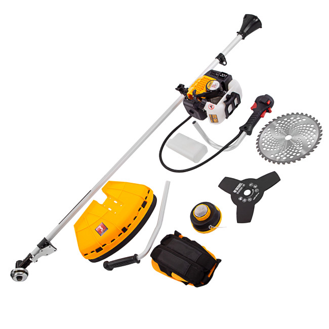 Триммер бензиновый DGT 330, 33 см3, 1.8 л. с, неразъемная штанга, состоит из 2 частей Denzel в Ижевске Триммер бензиновый DGT 330, 33 см3, 1.8 л. с, неразъемная штанга, состоит из 2 частей Denzel в Ижевске