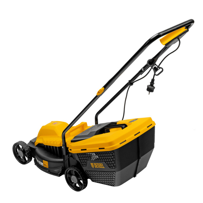 Газонокосилка электрическая GM-1100, 1100 Вт, шир. 32 см, 3 уров., травосб. 30 л Denzel в Ижевске Газонокосилка электрическая GM-1100, 1100 Вт, шир. 32 см, 3 уров., травосб. 30 л Denzel в Ижевске