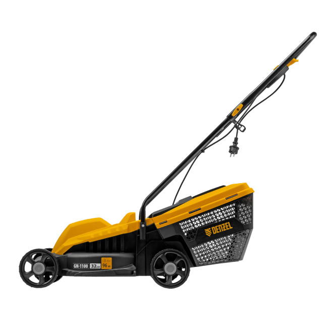 Газонокосилка электрическая GM-1100, 1100 Вт, шир. 32 см, 3 уров., травосб. 30 л Denzel в Ижевске Газонокосилка электрическая GM-1100, 1100 Вт, шир. 32 см, 3 уров., травосб. 30 л Denzel в Ижевске