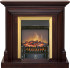 Каминокомплект Bradford - Темный дуб с очагом Fobos FX M Brass в Ижевске