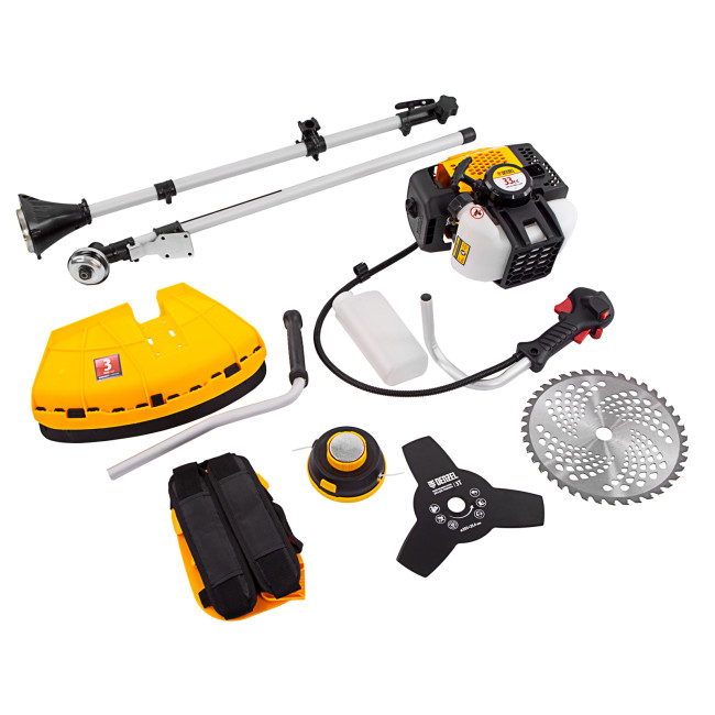 Триммер бензиновый DGT 330S, 33 см3, 1.8 л. с, разъемная штанга, состоит из 2 частей Denzel в Ижевске Триммер бензиновый DGT 330S, 33 см3, 1.8 л. с, разъемная штанга, состоит из 2 частей Denzel в Ижевске