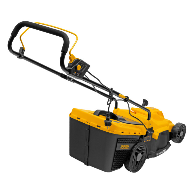 Газонокосилка электрическая GM-1300, 1300 Вт, шир. 32 см, 5 уров., травосб. 35 л Denzel в Ижевске Газонокосилка электрическая GM-1300, 1300 Вт, шир. 32 см, 5 уров., травосб. 35 л Denzel в Ижевске