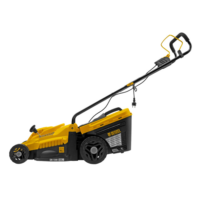 Газонокосилка электрическая GM-1300, 1300 Вт, шир. 32 см, 5 уров., травосб. 35 л Denzel в Ижевске Газонокосилка электрическая GM-1300, 1300 Вт, шир. 32 см, 5 уров., травосб. 35 л Denzel в Ижевске