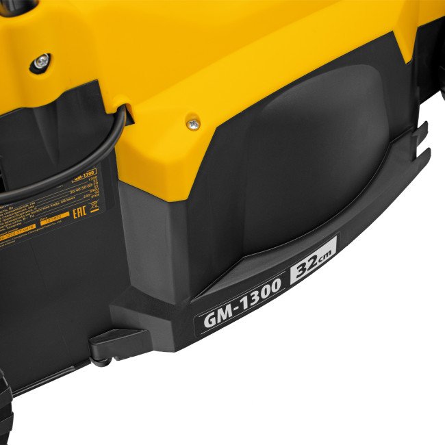 Газонокосилка электрическая GM-1300, 1300 Вт, шир. 32 см, 5 уров., травосб. 35 л Denzel в Ижевске Газонокосилка электрическая GM-1300, 1300 Вт, шир. 32 см, 5 уров., травосб. 35 л Denzel в Ижевске