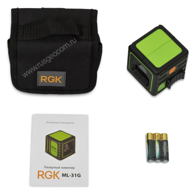 Лазерный уровень RGK ML-31G с калибровкой в Ижевске