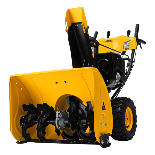 Бензиновая снегоуборочная машина SBL 711D PRO, 302cc, эл.старт, фара, обогрев, блок. дифф. Denzel в Ижевске