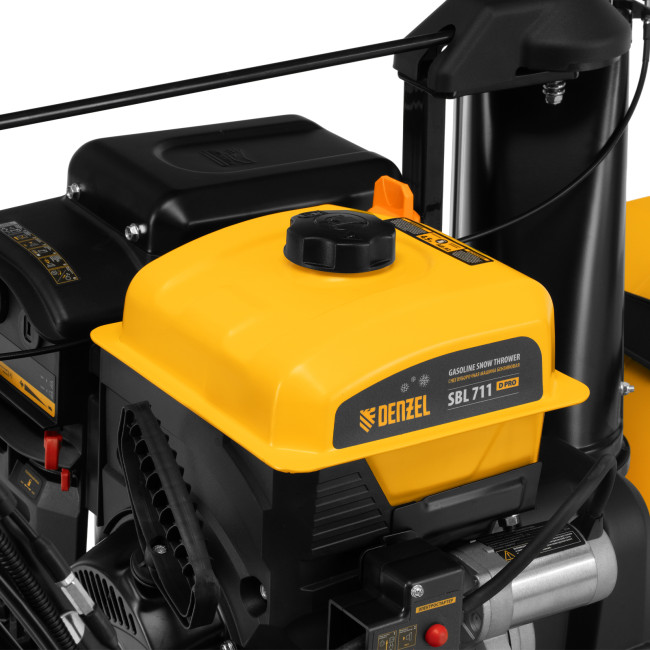 Бензиновая снегоуборочная машина SBL 711D PRO, 302cc, эл.старт, фара, обогрев, блок. дифф. Denzel в Ижевске Бензиновая снегоуборочная машина SBL 711D PRO, 302cc, эл.старт, фара, обогрев, блок. дифф. Denzel в Ижевске
