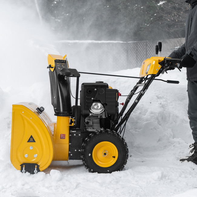 Бензиновая снегоуборочная машина SBL 711D PRO, 302cc, эл.старт, фара, обогрев, блок. дифф. Denzel в Ижевске Бензиновая снегоуборочная машина SBL 711D PRO, 302cc, эл.старт, фара, обогрев, блок. дифф. Denzel в Ижевске