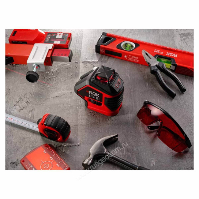 Лазерный уровень RGK PR-81 с калибровкой в Ижевске