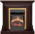 Каминокомплект Bradford - Темный дуб с очагом Majestic FX Brass в Ижевске