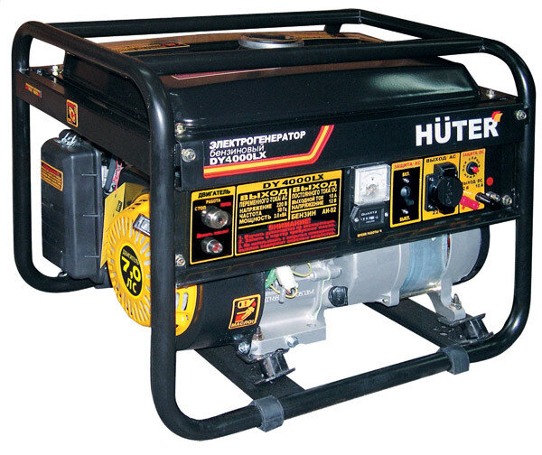 Портативный бензогенератор HUTER DY4000LX в Ижевске