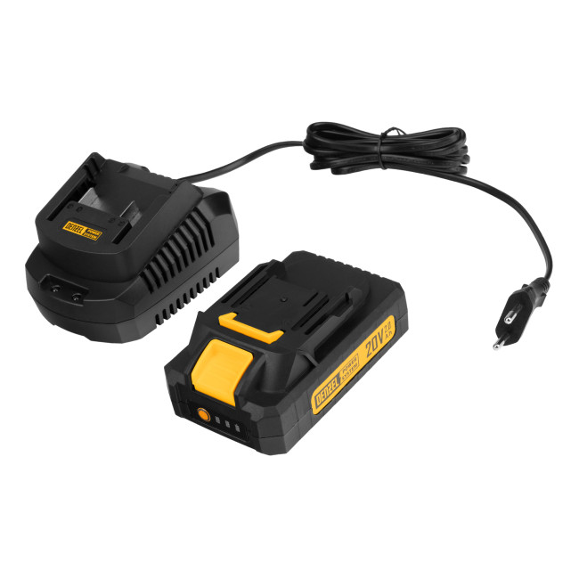 Портативная аккумуляторная газонокосилка CLM-22, Li-ion, 20В, 220 мм // Denzel в Ижевске Портативная аккумуляторная газонокосилка CLM-22, Li-ion, 20В, 220 мм // Denzel в Ижевске