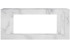 Каминокомплект Line 42 SFT White Marble (Разборный) - Белый мрамор с очагом Vision 42 LOG LED в Ижевске