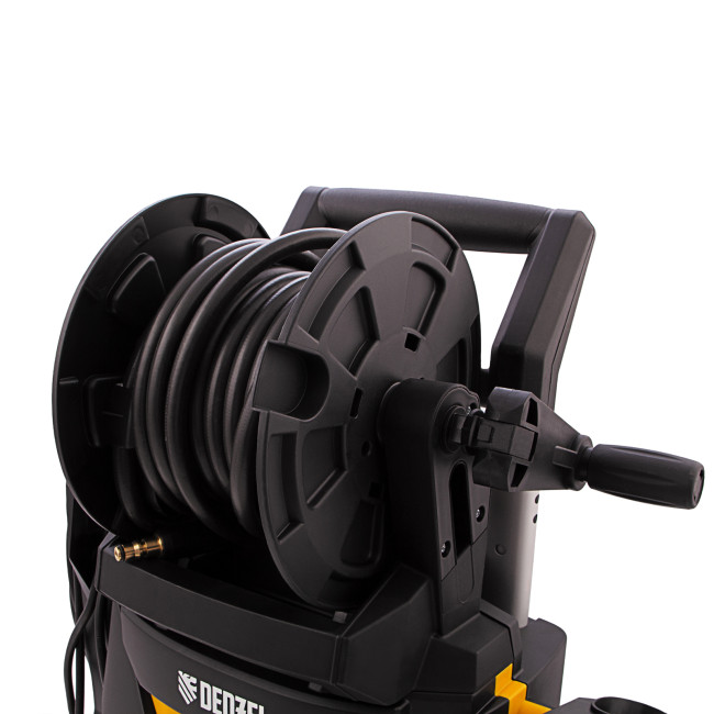 Моечная машина высокого давления R-210iD, 2600 Вт, 210 бар, 8.0 л/мин, асинхронный двигатель, барабан Denzel в Ижевске Моечная машина высокого давления R-210iD, 2600 Вт, 210 бар, 8.0 л/мин, асинхронный двигатель, барабан Denzel в Ижевске