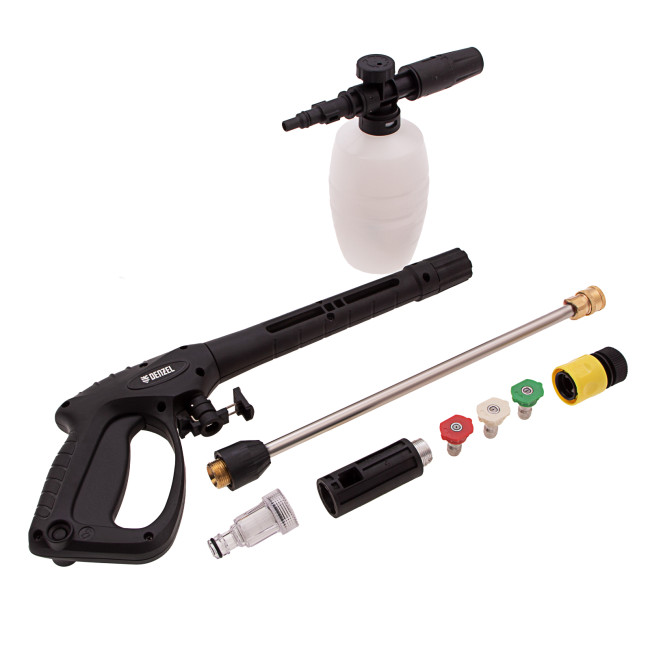 Моечная машина высокого давления R-210iD, 2600 Вт, 210 бар, 8.0 л/мин, асинхронный двигатель, барабан Denzel в Ижевске Моечная машина высокого давления R-210iD, 2600 Вт, 210 бар, 8.0 л/мин, асинхронный двигатель, барабан Denzel в Ижевске