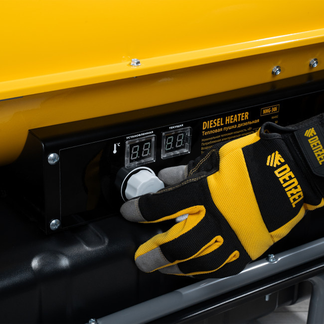 Дизельная тепловая пушка NHG-30i, 30 кВт, 750 м3/ч, непрямой нагрев, цифровой термостат Denzel в Ижевске Дизельная тепловая пушка NHG-30i, 30 кВт, 750 м3/ч, непрямой нагрев, цифровой термостат Denzel в Ижевске