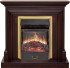 Каминокомплект Bradford - Темный дуб с очагом Majestic FX M Brass в Ижевске
