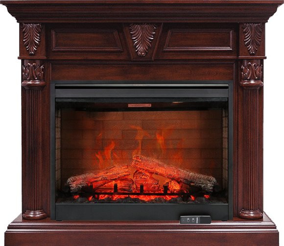 Каминокомплект Sheffield - Темная вишня с очагом Symphony 30'' DF3020-EU в Ижевске