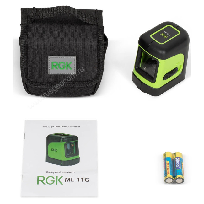 Лазерный уровень RGK ML-11G с калибровкой в Ижевске