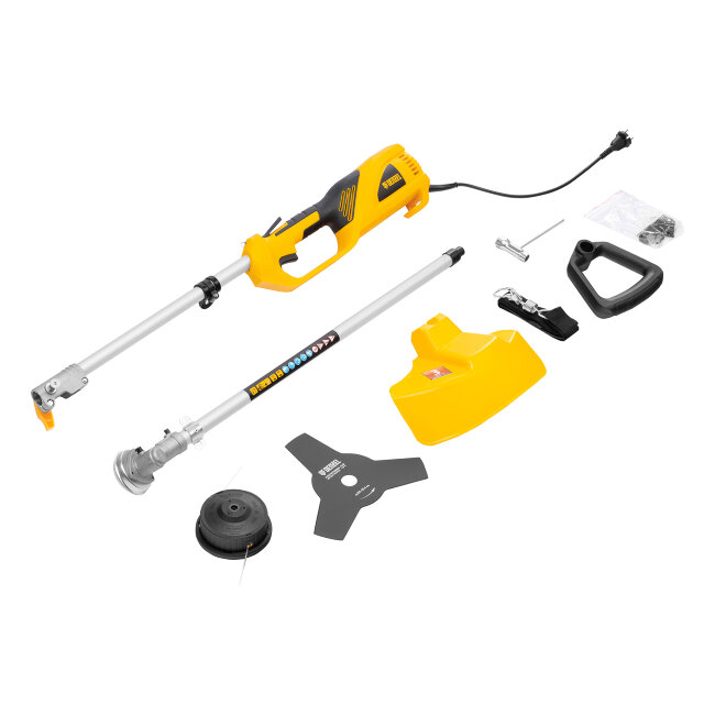 Триммер электрический TE-1200, 1200 Вт, 380 мм, катушка + диск, разборная штанга Denzel в Ижевске Триммер электрический TE-1200, 1200 Вт, 380 мм, катушка + диск, разборная штанга Denzel в Ижевске