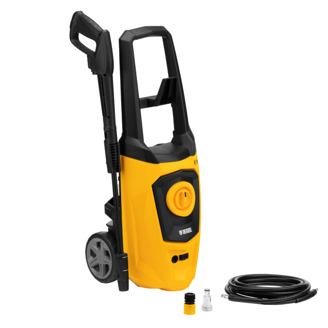 Моечная машина высокого давления R-170, 2000 Вт, 170 бар, 360 л/ч, колесная Denzel в Ижевске Моечная машина высокого давления R-170, 2000 Вт, 170 бар, 360 л/ч, колесная Denzel в Ижевске
