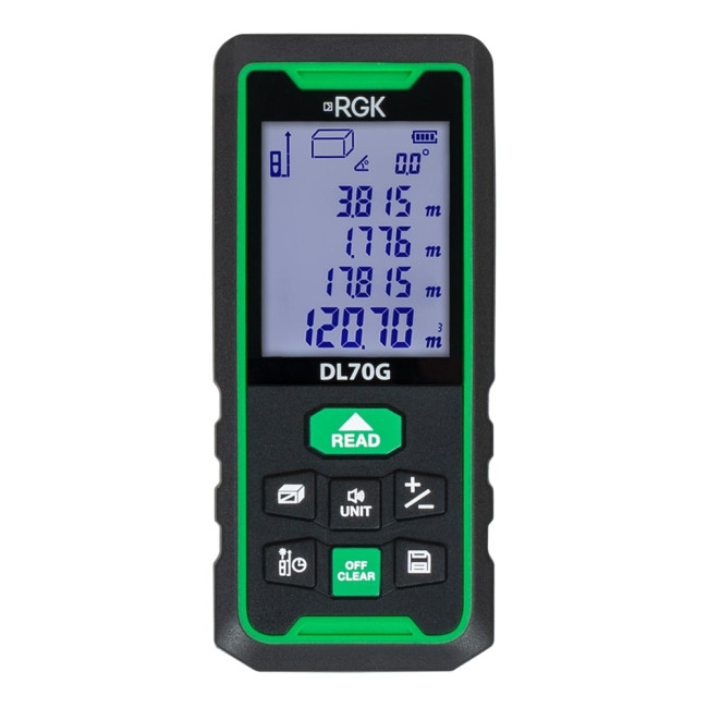 Лазерный дальномер RGK DL70G - зеленый луч в Ижевске