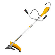 Триммер электрический TE-1400, 1400 Вт, 420 мм, катушка + диск, разборная штанга Denzel Триммер электрический TE-1400, 1400 Вт, 420 мм, катушка + диск, разборная штанга Denzel