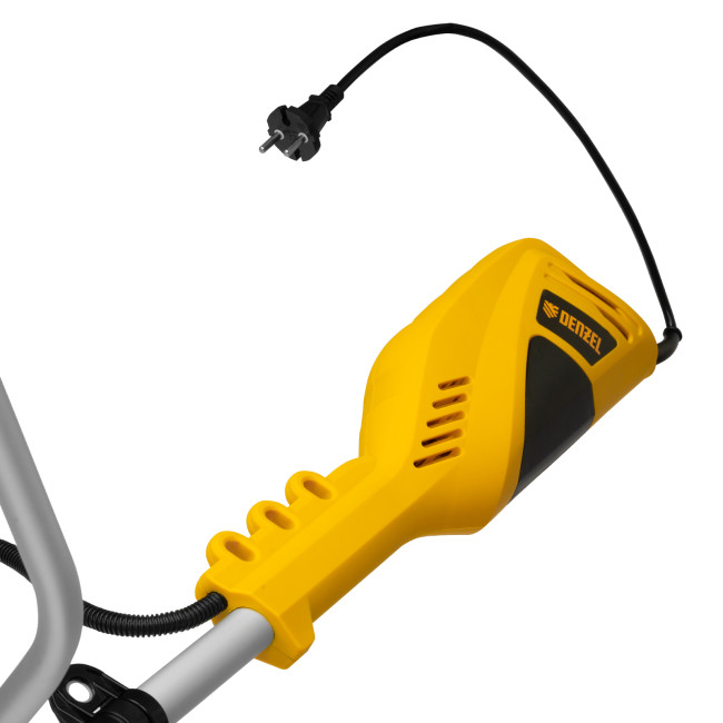 Триммер электрический TE-1400, 1400 Вт, 420 мм, катушка + диск, разборная штанга Denzel в Ижевске Триммер электрический TE-1400, 1400 Вт, 420 мм, катушка + диск, разборная штанга Denzel в Ижевске