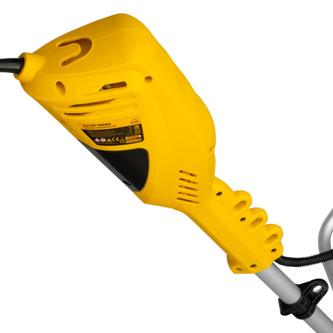 Триммер электрический TE-1400, 1400 Вт, 420 мм, катушка + диск, разборная штанга Denzel в Ижевске Триммер электрический TE-1400, 1400 Вт, 420 мм, катушка + диск, разборная штанга Denzel в Ижевске