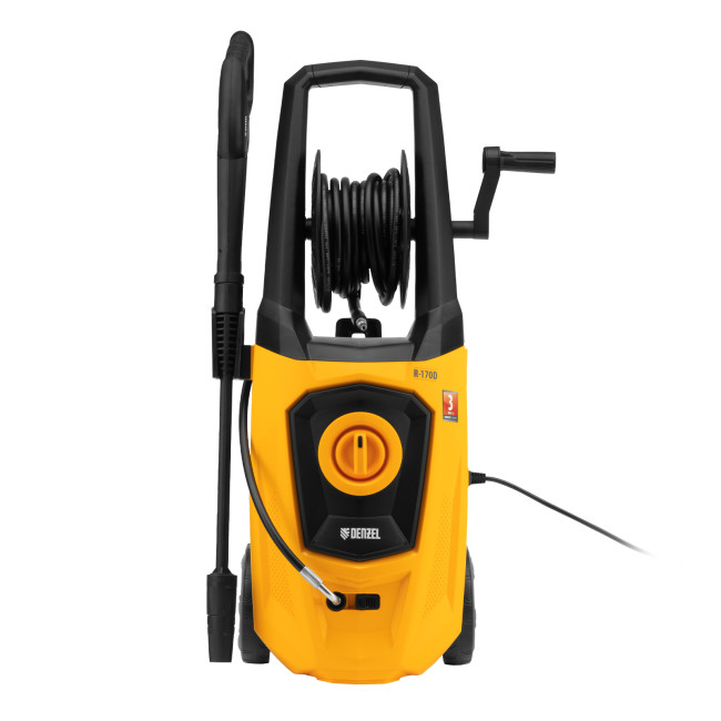 Моечная машина высокого давления R-170D, 2000 Вт, 170 бар, 360 л/ч, с барабаном Denzel в Ижевске Моечная машина высокого давления R-170D, 2000 Вт, 170 бар, 360 л/ч, с барабаном Denzel в Ижевске