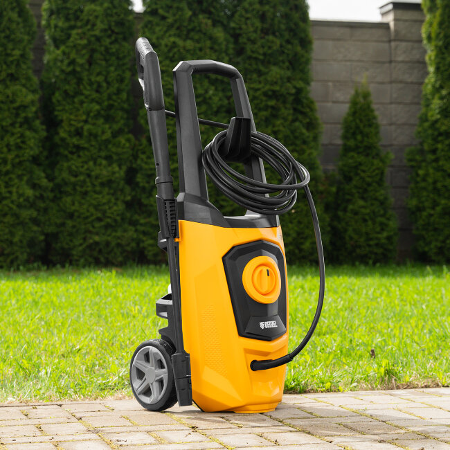 Моечная машина высокого давления R-170D, 2000 Вт, 170 бар, 360 л/ч, с барабаном Denzel в Ижевске Моечная машина высокого давления R-170D, 2000 Вт, 170 бар, 360 л/ч, с барабаном Denzel в Ижевске