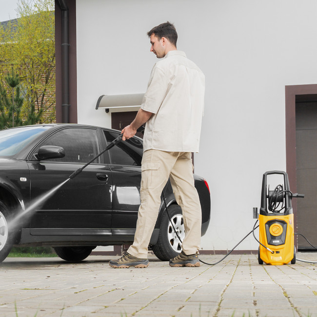 Моечная машина высокого давления R-170D, 2000 Вт, 170 бар, 360 л/ч, с барабаном Denzel в Ижевске Моечная машина высокого давления R-170D, 2000 Вт, 170 бар, 360 л/ч, с барабаном Denzel в Ижевске