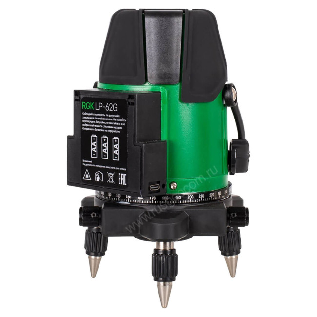 Лазерный уровень RGK LP-62G с калибровкой в Ижевске