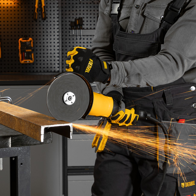 Машина шлифовальная угловая AG150-1500, 1500 Вт, 150 мм, 8500 об/мин Denzel в Ижевске Машина шлифовальная угловая AG150-1500, 1500 Вт, 150 мм, 8500 об/мин Denzel в Ижевске