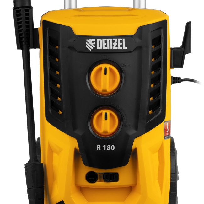 Моечная машина высокого давления R-180, 2200 Вт, 180 бар, 380 л/ч, колесная Denzel в Ижевске Моечная машина высокого давления R-180, 2200 Вт, 180 бар, 380 л/ч, колесная Denzel в Ижевске